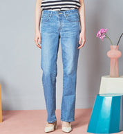 SOMETHING JEANS SKY03-250 ELSA STANDARD STRAIGHT LIGHT BLUE