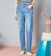 SOMETHING JEANS SKY03-250 ELSA STANDARD STRAIGHT LIGHT BLUE