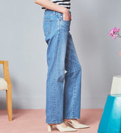 SOMETHING JEANS SKY03-250 ELSA STANDARD STRAIGHT LIGHT BLUE