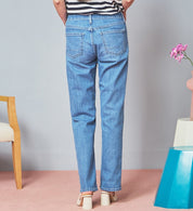 SOMETHING JEANS SKY03-250 ELSA STANDARD STRAIGHT LIGHT BLUE