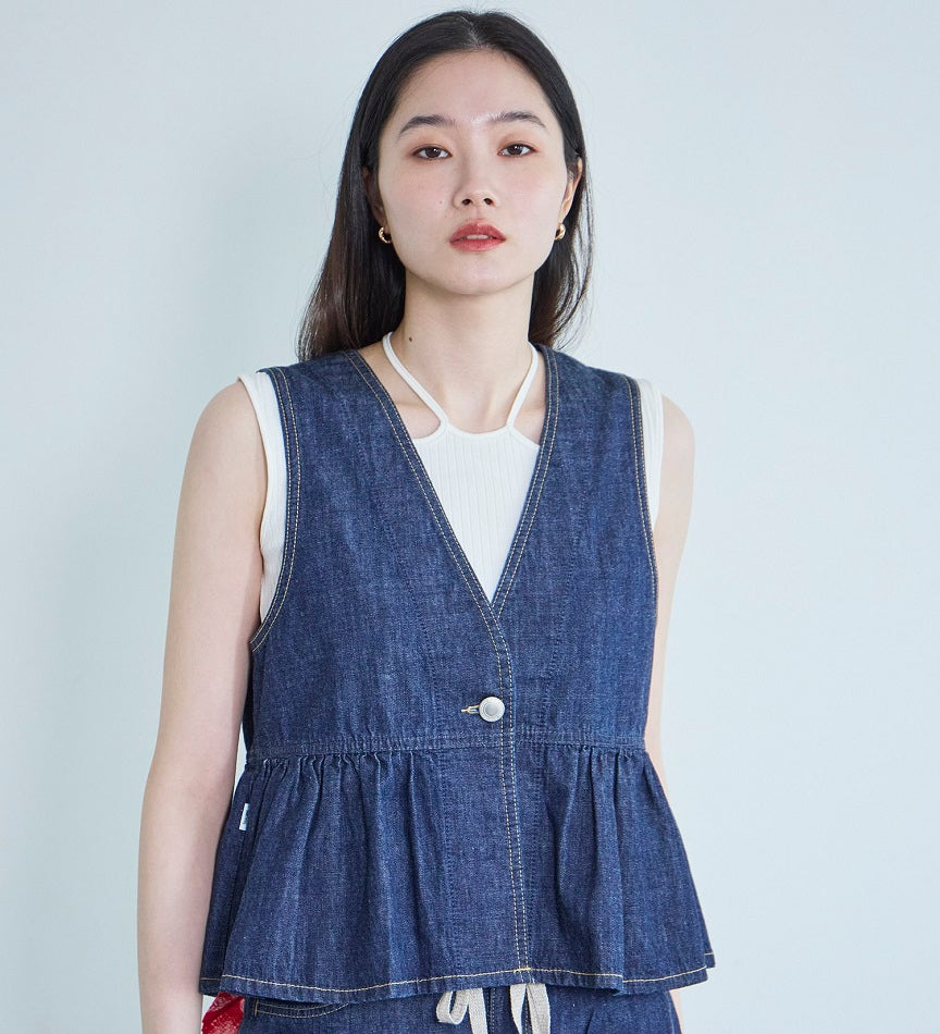 SOMETHING TOP SNT123-2600 PEPLUM BUSTIER LITE OW