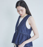 SOMETHING TOP SNT123-2600 PEPLUM BUSTIER LITE OW