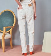SOMETHING JEANS STG13-18 ELSA NV STRAIGHT WHITE